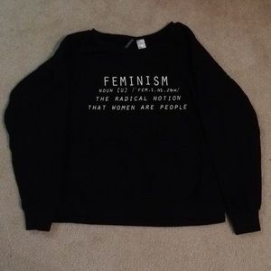 Feminism crew neck